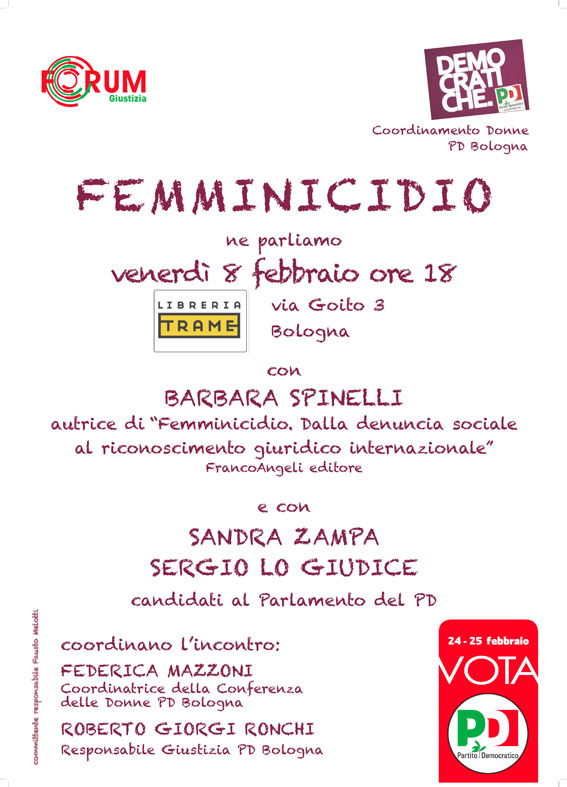 0133-13 PD locandina femminicidio